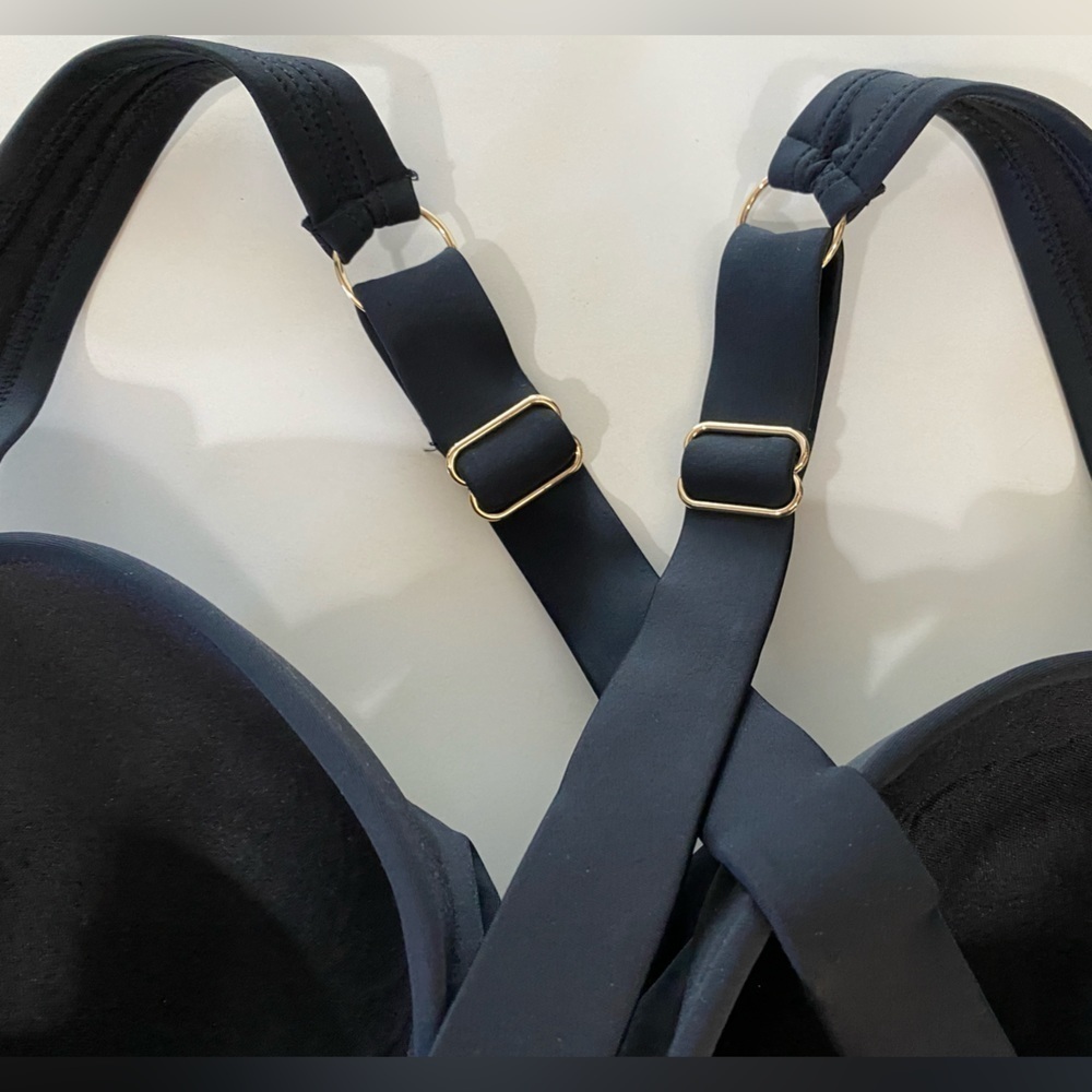 California Waves Plus Size Molded Cup Bikini Top, Created for Macy's Sz 16/18 - Picture 7 of 14